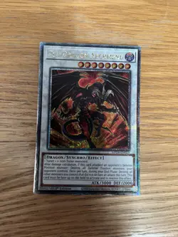 *** RED DRAGON ARCHFIEND *** QUARTER CENTURY SECRET RARE MP24-EN025 YUGIOH! - Image 1