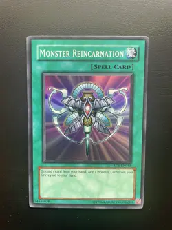 Yugioh Monster Reincarnation RDS-EN045 Super Rare Unlimited Edition HP - Image 1