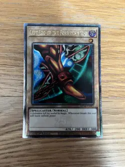 MP24-EN003 Left Leg of the Forbidden One Quarter Century Secret Rare YuGiOh - Image 1