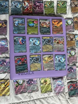 Pokemon TCG 50+ ex & V card lot Black & White Destined Rivals and promos - Image 1
