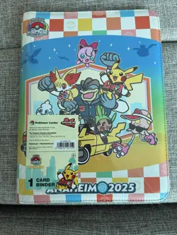 Pokemon World 2025 Anaheim Varsity TCG Card Binder Exclusive - In Hand! - Image 1