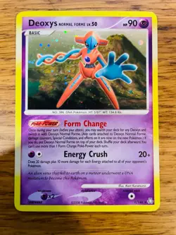 Deoxys Normal Forme (1/146) Diamond & Pearl Legends Awakened Holo Pokemon Card! - Image 1
