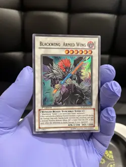 Yu-Gi-Oh! Blackwing Armed Wing 1st Edition TCG Card RGBT-EN041 - Image 1