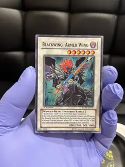 Yu-Gi-Oh! Blackwing Armed Wing 1st Edition TCG Card RGBT-EN041 - Image 2