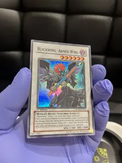 Yu-Gi-Oh! Blackwing Armed Wing 1st Edition TCG Card RGBT-EN041 - Image 5