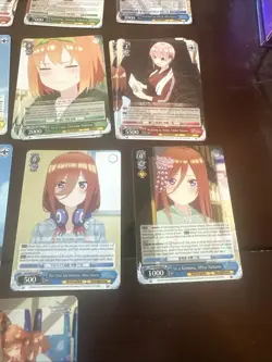 Weiss Schwarz English Card Quintessential Quintuplets Lot Of 22 - Image 4