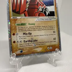 Vintage Groudon ex Black Star Pokemon Promo Card #038 2006 Authentic - Image 3