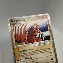 Vintage Groudon ex Black Star Pokemon Promo Card #038 2006 Authentic - Image 4
