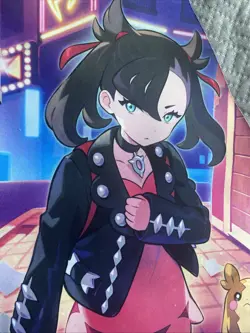 Pokemon Trading Card Game Crown Zenith Marnie & Morpeko Playmat Used As Mousepad - Image 4