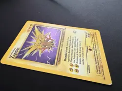 Pokemon TCG Zapdos Fossil Holo Unlimited Rare Card 15/62 Vintage WOTC - Image 2