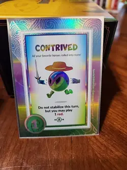 GenCon2025 Doomlings Exclusive Foil Contrived Special Edition Card 2/4 - Image 1