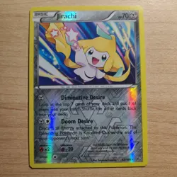 Jirachi 42/108 - NM REVERSE HOLO RARE XY Roaring Skies - Pokemon 2015 TCG Card - Image 1