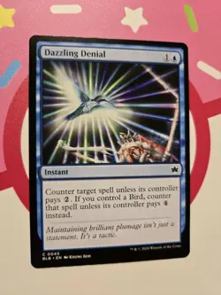 Dazzling Denial- Bloomburrow Regular MTG NM card - Image 1