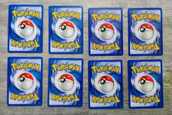 Pokemon RARE Vtg 8 Card Lot BASE SET 2 1999 WOTC Lass Pinsar Electrode Venomoth - Image 2