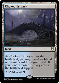 Choked Estuary - Near Mint MTG Commander: Wilds of Eldraine - Image 1