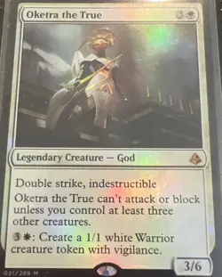 Foil MTG Oketra the True x1 NM ~Amonkhet (Magic the Gathering)*Free Shipping* - Image 1