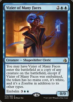 Vizier of Many Faces (074) Amonkhet AKH MTG Magic - Image 1