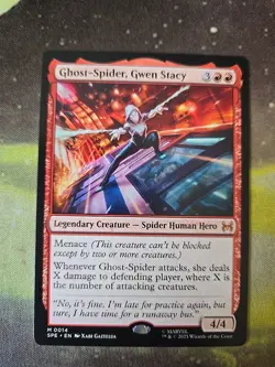 Ghost-Spider, Gwen Stacy NM Regular Marvel's Spider-Man Eternal-Legal MTG🔥HOT🔥 - Image 1