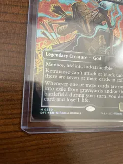 MTG, AETHERDRIFT: KETRAMOSE, THE NEW DAWN #350, BORDERLESS REGULAR, DFT MYTHIC - Image 1