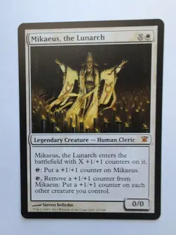 MTG Mikaeus, The Lunarch (ISD) Innistrad Regular Mythic 23/264 - Image 1