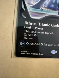MTG Urthros, Titanic Godcore EOE 0285 M NM Regular Borderless - Image 3