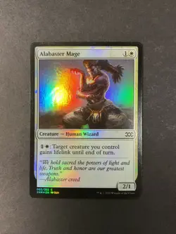Alabaster Mage - Foil - Double Masters - Magic the Gathering - MTG - Image 1