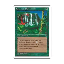 WOTC MtG Chronicles Concordant Crossroads (R) Fair - Image 1