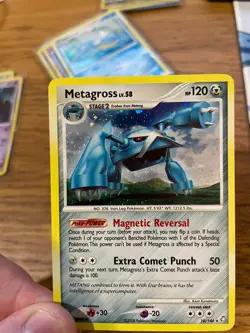 NM! Metagross (10/146) Diamond & Pearl Legends Awakened Holo Pokemon Card! - Image 3
