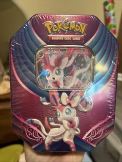 POKEMON 2018 Fall Evolution Celebration Tin- SYLVEON-GX NEW/SEALED - Image 1