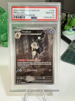 PSA 10 GEM MINT Froslass Illustration Rare Pokemon Twilight Masquerade 174/167 - Image 3