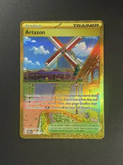 Artazon 2023 Scarlet & Violet: Obsidian Flames 229/197 Hyper Rare Pokemon - Image 1