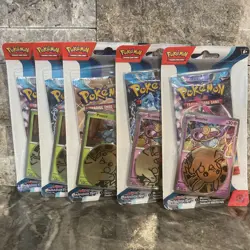 Blister Packs Pokemon Scarlet Violet Paradox Rift Cards LOT of 5 Factory Sealed - Image 1