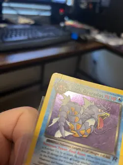 1995 Pokemon Dark Gyarados unlimited Holo Foil 8/82 READ DESCRIPTION - Image 5