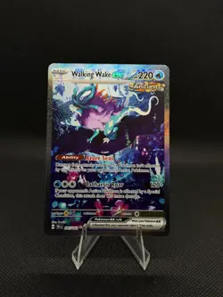 Pokemon Walking Wake ex 205/162 Sv05: Temporal Forces Holo (MINT/NEAR MINT) - Image 2