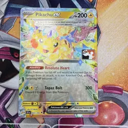 Pikachu EX 057/191 Play! Pokemon League Stamp Promo Prize Pack - Image 1