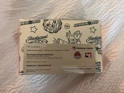 Pokemon World Championships 2025 Anaheim Pikachu Letterman Varsity Deck Box New - Image 2