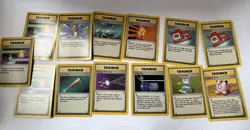 Lot of Original authentic 1999 OG Pokemon Cards TCG base Set w Holo Zapdos PSA9 - Image 2