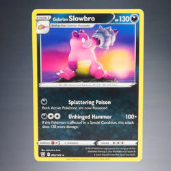 2021 POKEMON GALARIAN SLOWBRO #092/163 SWORD+SHIELD BATTLE STYLES RARE TC - Image 1