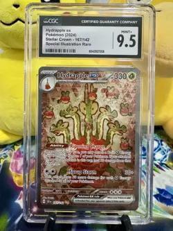 Hydrapple EX CGC 9.5 167/142 Stellar Crown SIR Pokemon Special Illustration Rare - Image 2