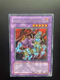 Yugioh Reaper On The Nightmare DR1-EN026 Unlimited Edition Rare MP - Image 1