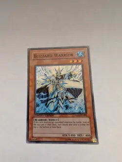 Yugioh Blizzard Warrior HA01-EN002 Super Rare Limited Edition NM - Image 1