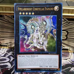 Yugioh Stellarknight Constellar Diamond - SECE-EN051 - Ultra Rare 1st Edition NM - Image 1