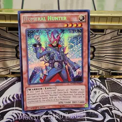 YuGioh - Numeral Hunter - WSUP-EN021 - Prismatic Secret Rare - 1st Edition - NM - Image 1