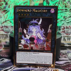 Yugioh: Downerd Magician - PGL2-EN047 - Gold Rare - 1st Edition - Near Mint - Image 1