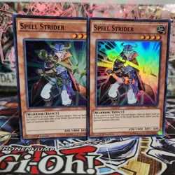 Yugioh - 2x Spell Strider - Super Rare - 1st Edition - TDIL-EN037 - NM - Image 1