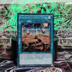 Yugioh Earthshattering Event - WSUP-EN042 - Prismatic Secret Rare 1st Edition NM - Image 1