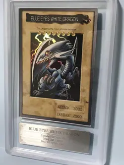 Yu-Gi-Oh! Yugioh Japanese ARS9 Blue-Eyes White Dragon Bandai Carddass English - Image 1