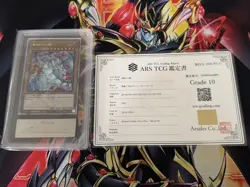 Yugioh Blue-Eyes White Dragon 25th ARS10 with certificate alternate art - Image 2