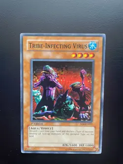 Yugioh Tribe-Infecting Virus SD4-EN007 1st Edition Common NM/LP - Image 1