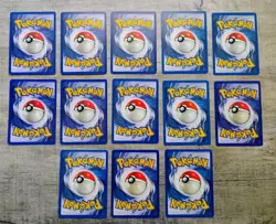 Pokemon RARE Vtg 13 Card Lot JUNGLE Set 1999 WOTC Snorlax Kangaskhan Mr Mime - Image 2